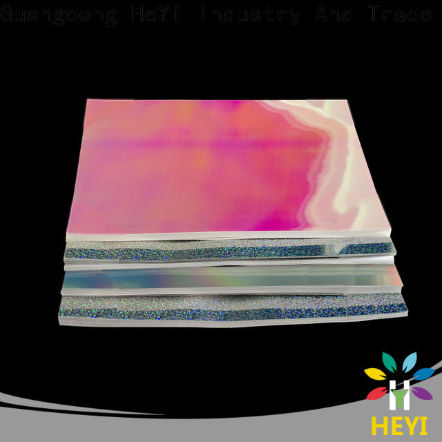 HEYI New printable clear sticker paper vendor for bags